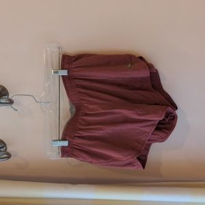 Tracksmith Twilight shorts- women's medium, color rose